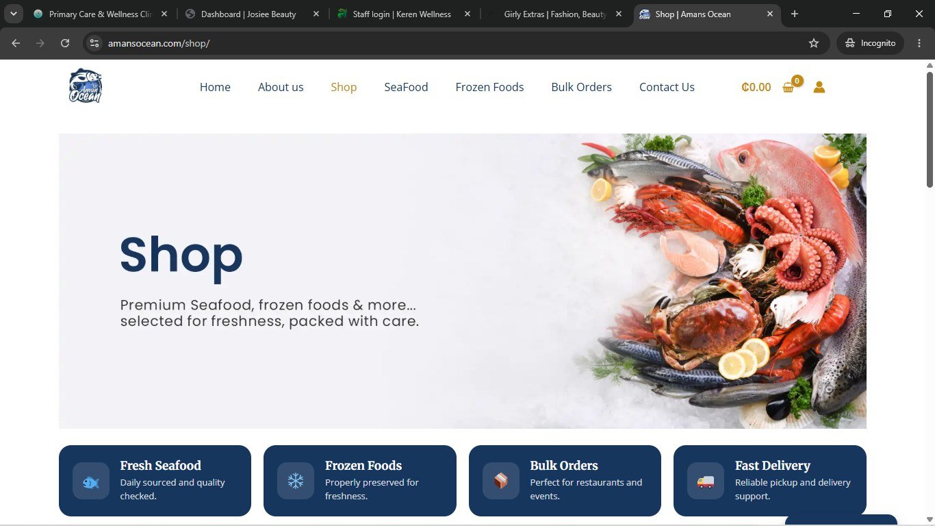 Amans Ocean project screenshot